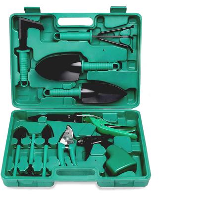 China Portable Gardening Planting Hand Planter Wholesale Price Garden Planting Tool Kit 10 Pieces Tool Kit Garden Propogation for sale