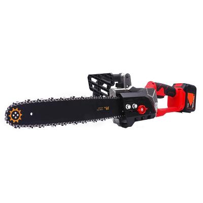 China New German Model 16 Inch 42V Handle Chainsaw Man Wood Lithium Battery Anti-skid Portable Cordless Brushless Electric Chainsaw for sale