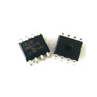 China Electronic components IC SRAM Chip Sync Dual 3.3V/5V 1M-bit 128K X 8 25ns 8-Pin SOIC N tube 23LC1024-ISN for sale