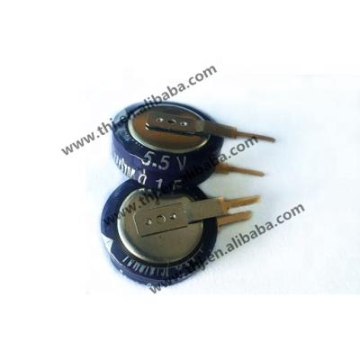 China Automotive Super Capacitor / Ultra Capacitor 100MF T/h 5.5V ROHS KR-5R5V104-R -20% +80% for sale