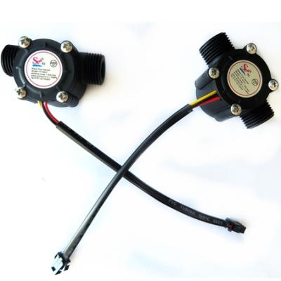 China YF-S201 Water Heater ROHS Interface G1/2 Standard Water Flow Sensor / 4 Points for sale