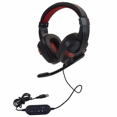 China Headband gaming earphone for gamer playing games with 3.5MM jack and glowing Led for sale