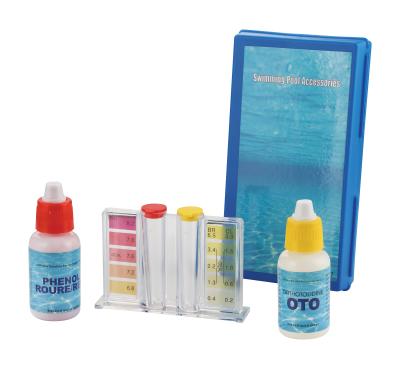 China Durable Swimming Pool Testing Kit Accessories PH&OTO Water Test for sale