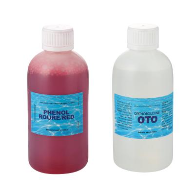 China Water Pool Cleaning Test Kit Refilling PH/OTO 250ml Swimming Pool Cleaning Water Test Kit for sale