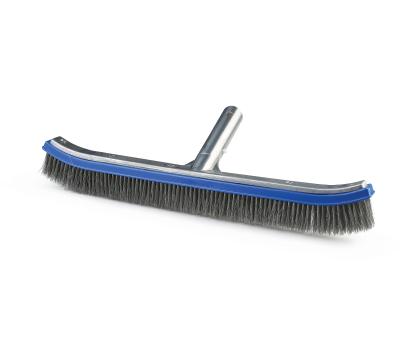 China Durable Stainless Steel Swimming Pool Brush Aluminum Wire Brush Head Cleaning for sale