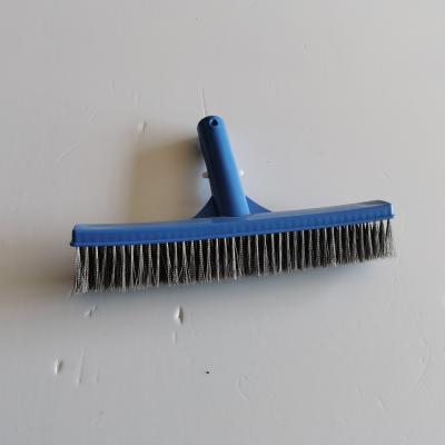 China Durable Stainless Steel Blue And White Brush For Swimming Pool Cleaning PP for sale