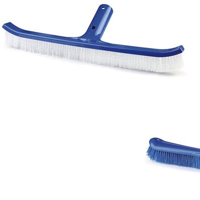 China Durable Standard Curved Plastic Nylon Swimming Pool Brush Cleaning Brush 18