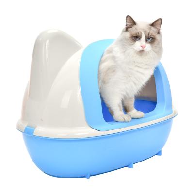 China Sustainable Plastic Self Cat Litter Box Self Care Products for sale