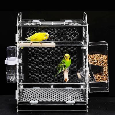 China Viable wholesale birdcage cage breeding parrot small and medium for sale