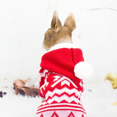 China Lovely Stocked Cotton Christmas Dog Clothes for sale