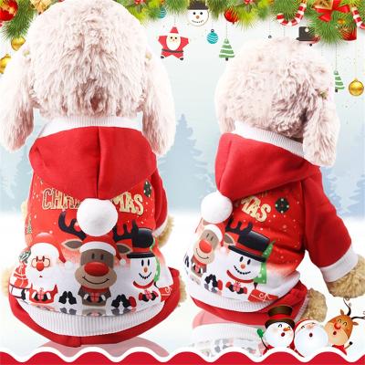 China Sustainable Christmas Pet Dress Up Clothes Accessories Warm Dog Vest Pet Apparel for sale