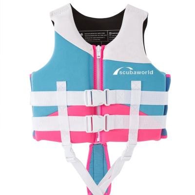 China High quality colorful kids life diving jacke for watersport for sale