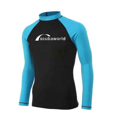 China High Stretch Quick Dry Swim Shirt Surfing Rash Guard for sale