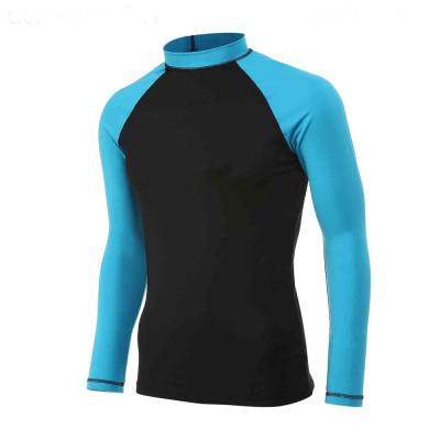 China High stretch men's poly rashguard for watersports for sale