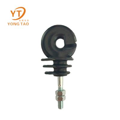 China Widely Used Farm Fence Accessories Factory Sale Miscellaneous Electric Fence Ring Bolt Insulator for sale