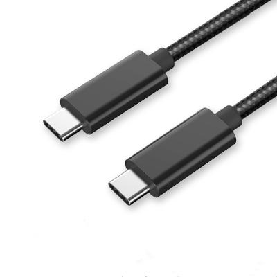 China Hot Selling 10Gbps MP3/MP4 Player Fast Speed ​​Usb Cable PD100W 20V 5A Type C To Type-C Usb Cable for sale