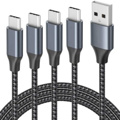 China Video Game Player Amazon Accessories Nylon Braid USB-C To Type 3A Cabo Multifunctional Fast USB Data Cable 2.0 Charging C Cable USB-C for sale