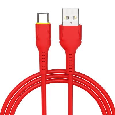 China Type-C Liquid Silicone 3A Charger Fast Charging Dongguan JMTO USB Communication Player MP3/MP4 Cable C Cable USB To C Data Cable for sale