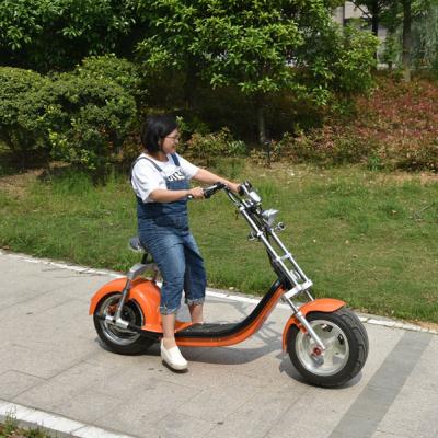 China 2 wheel aluminum alloy 12 inch fat tire electric scooter harlley 60v 1000w electric scooter city cocos 18*9.5 inch for sale