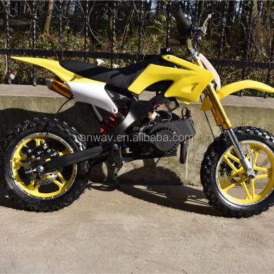 China Cheap 50cc Mini Dirt Bike 50cc Pocket Bike Front-13inch; rear-14inch for sale