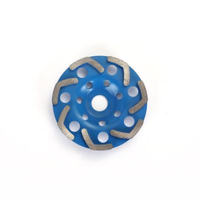 China New Tooth Cold Pressed Special Shaped Epoxy Floor Grinding Wheel Deburring Diamond Grinding Wheel Cutting Disc for sale