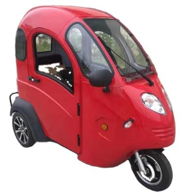 China Passenger Electro-tricycle Made In China EEC 3 Seats 800W Closed Motorized Electric Tricycles For Older Older Electric Vehicle for sale