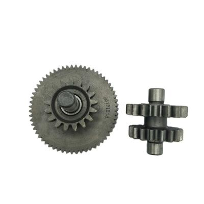 China Motorcycle Engine Parts Steel Chain Double Gear For CG125 CG200 for sale