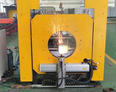 China Construction worksÂ   industrial 6 axis pipe profiler plasma cutting steel pipe cutter for sale