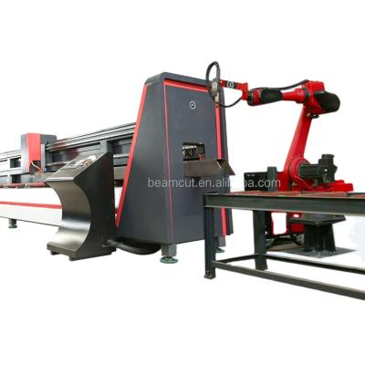 China High Precision Robot Plasma Cutting Machine CNC Manufacturer Metal Pipe Cutter for sale