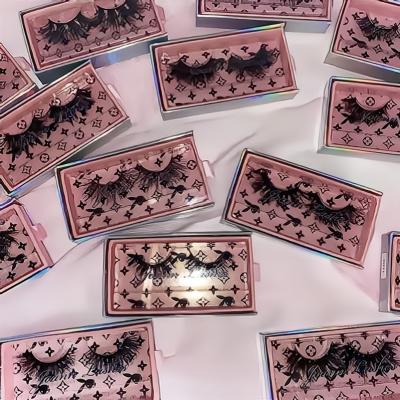 China Wholesale Natural Soft Beauty Eyelash Fluffy Mink Real Lashes 3D Siberian Mink Fur Eyelashes 100% Cruelty Free With Box Full Customized Strip for sale