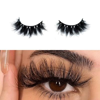 China 100% Real Mink Fur Eyelashes 3D 5D Cruelty Free Siberian Top Lint Free Lashes Full Beauty Supplies Wholesale Vendor Customized for sale