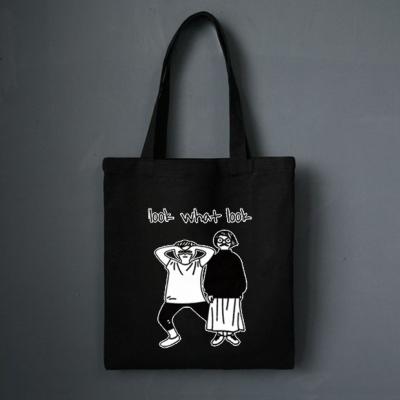 China Wholesale 100% Manipulated Cotton Canvas Tote Bag for sale