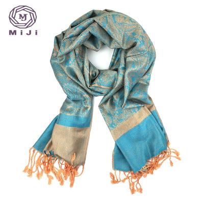 China New design hijab ladies cashmere simple pashmina scarf for turkish pashmina scarf for sale