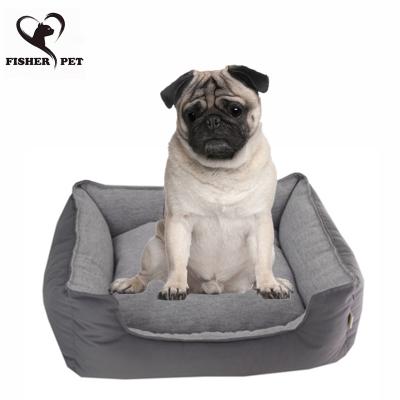 China Four-Season Heating Pet Supplies Soft Dog Bed Sofa Removable Cover Cat House For Small Medium Large Dogs Sleeping Nest Couch for sale