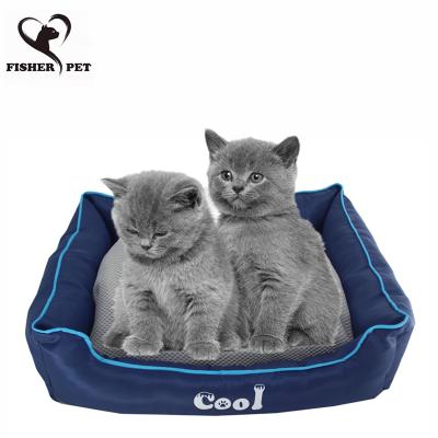 China Hot Selling Travel Summer Pet Cooling Bed For Dogs Sofa Pet Cooling Beds House Nest For Cat Gifts for sale