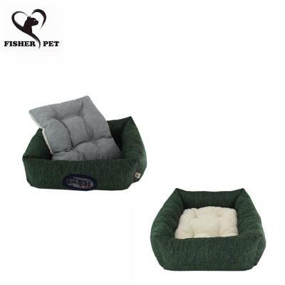 China Mat Puppy Plush Sleeping Calming Dog Cat Warm Soft Kennel Large Travel Pet Bed Dog Mat Cushion for sale