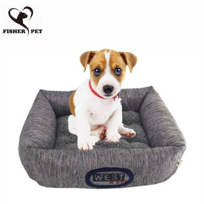 China Travel Amazon Dog Bed Cat Calming Comfy Shag Warm Cushion Mattress Fur Place Nest for sale