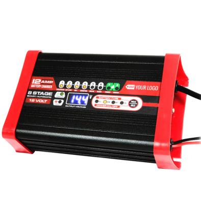 China Cheap Batter Car 12v Lifepo4s Factory Price 250VAC Lead Acid Battery Charger for sale