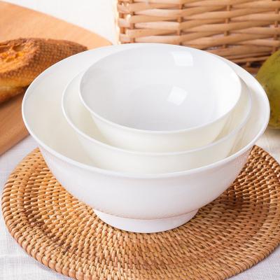 China Viable Wholesale White Ceramic Tableware Custom Ceramic Bowl Japanese Restaurant Ceramic Bowls for sale