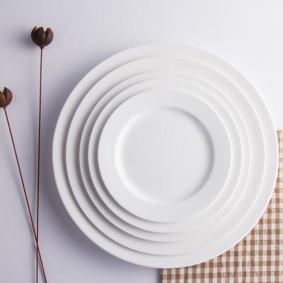 China Sustainable Porcelain Supplier Ceramic Dish Wholesale Custom Design Dinner Dishes Porcelain Restaurant Dishes for sale