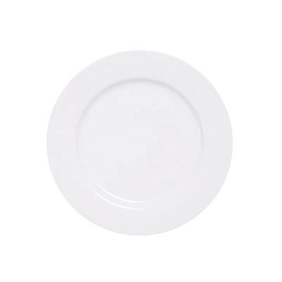 China Wholesale Hotel Style Porcelain Dinner Dishes Nordic Viable Custom Fine Bone China White Bone China Dinner Dishes For Restaurant for sale