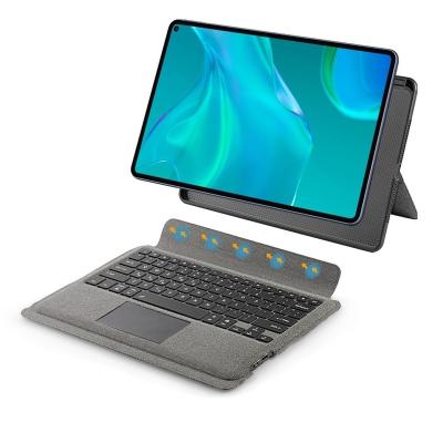 China Light Weight universal keyboard magnetic detachable tablet keyboard case with touchpad for Huawei Matepad pro 12.6'' for sale