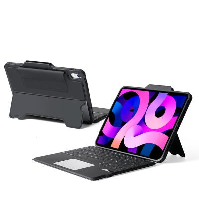 China Light Weight Yatale  magnetic detachable wireless keyboard full covered keys  for iPad 10.2'' tablet keyboard case tablet cover for sale