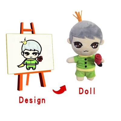 China 2022 New Design Product 2022 New Product Design Plush Doll Smile Plush Toy Dolls Manufacturer Custom Hot Cute Custom Doll Maker Custom Plush Toy for sale