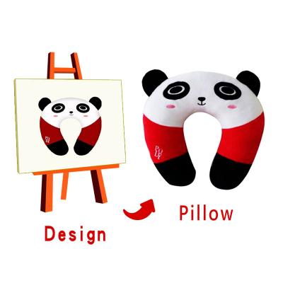 China Popular Custom Warm Comfortable Soft Animal Plush Pillow Plush Toy Stuffed Toy Alien Idea Plush Pillow for sale