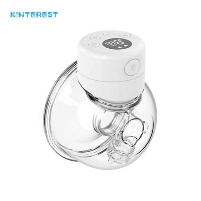 China BPA White Cards Free Portable Breast Milk Pump for sale