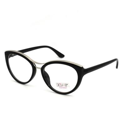 China LuckTime Stylish Unisex PC Frame Full Reading Glasses Glasses Frames Cat Glasses Frames for sale