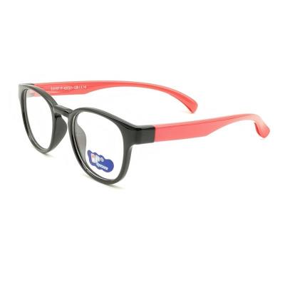 China For LuckTime Kids Reading Glass Soft Plastic Eye Glass Frames Kids Reading Glasses for sale