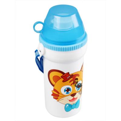 China Sustainable 700ml Kids Double Wall Insulated Plastic Kids Water Bottle For Kids for sale