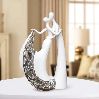 China Modern OEM Customized Ceramic Memorial Decoration Accessories Wedding Gift Decor for sale